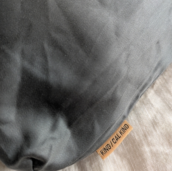 NWOT Bamboo Duvet Set King/Cal King (Charcoal) With Two Shams - Picture 8 of 8